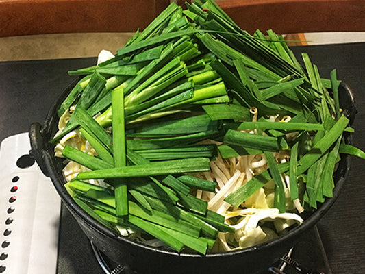 もつ鍋は、野菜から旨みを引き出す炊き方だから美味しい