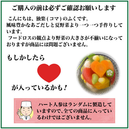 彩り豊かな野菜寄せ