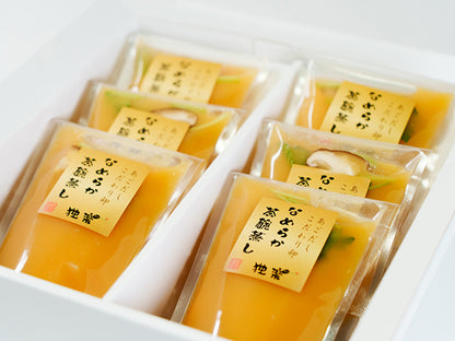 焼あごだし風味豊か こだわり卵のなめらか茶碗蒸し 6個入